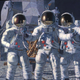 Image for article titled Lunar Dreams: 40 Classic Moon Exploration Paintings